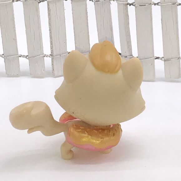 PERSIAN CAT #Hungry Pets - Authentic Littlest Pet Shop - Hasbro LPS - Picture 2 of 4